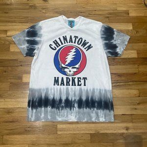 NWT BRAND NEW Chinatown Market Grateful Dead Multi Blotch Tie Dye T-Shirt Size M